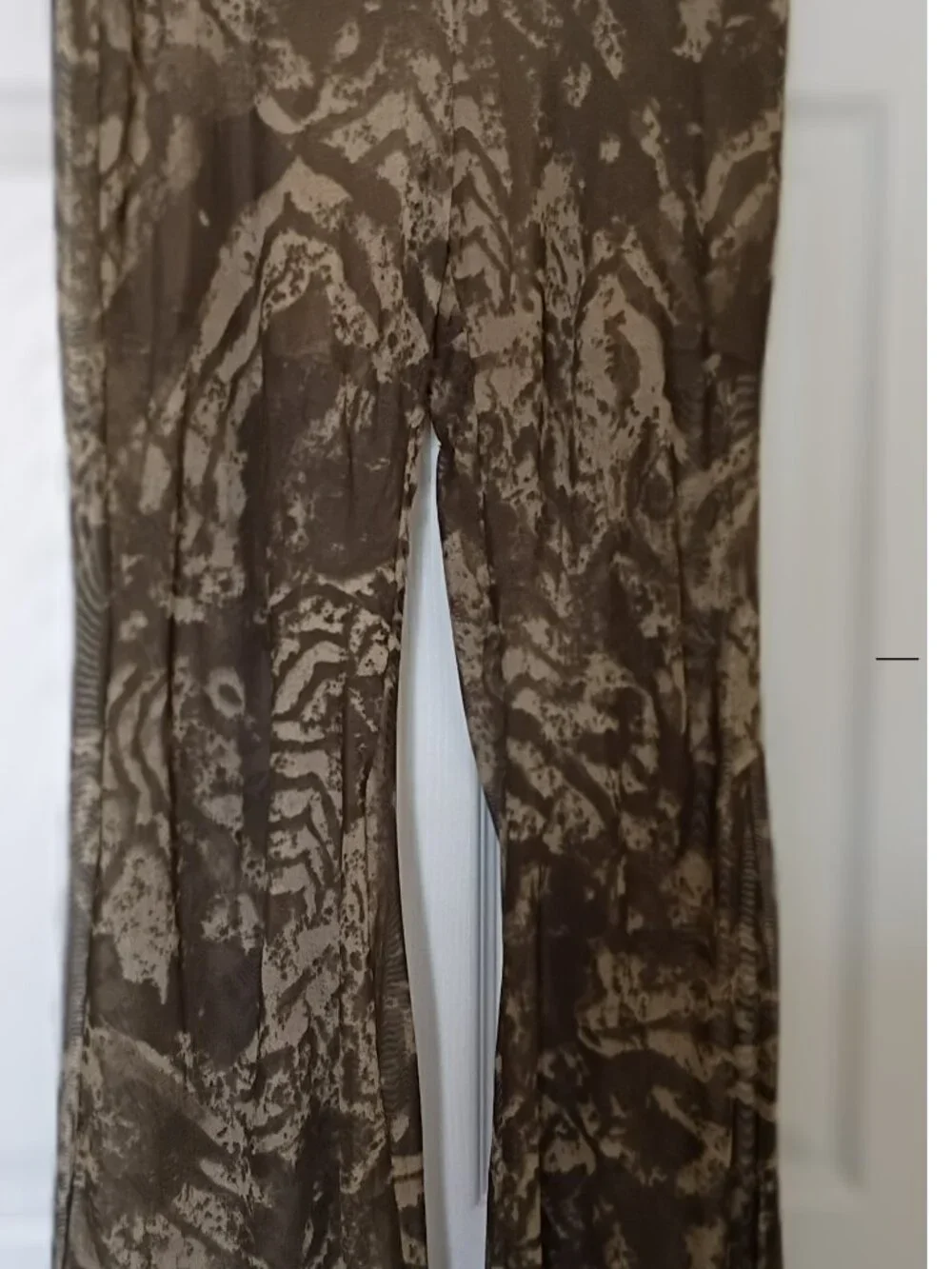 Camouflage calliope pants with matching  t-shirt set